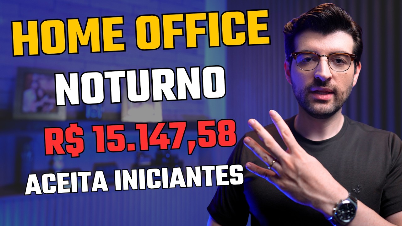 4 Empresas HOME OFFICE Em 2026 (Aceita Iniciantes)