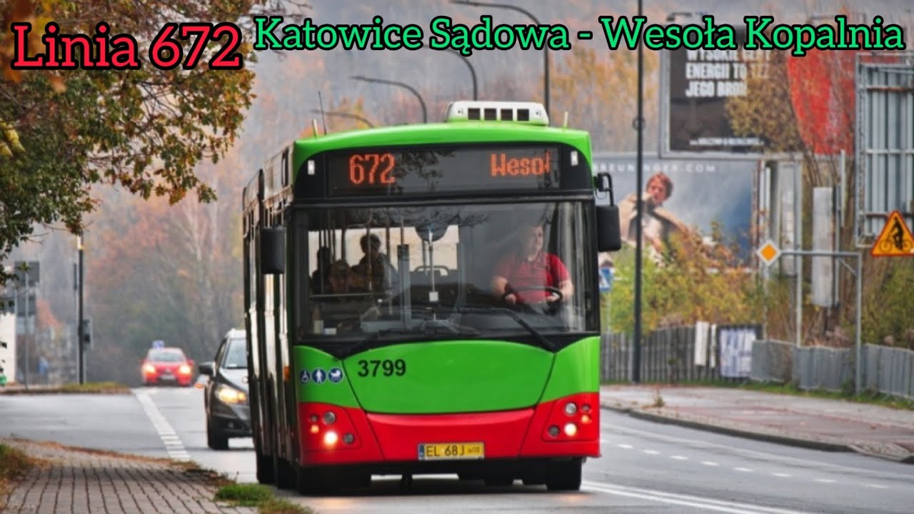 Jelcz M181MB/3 Tantus #3799 - SimKol Katowice Linia 672 (V/Max)
