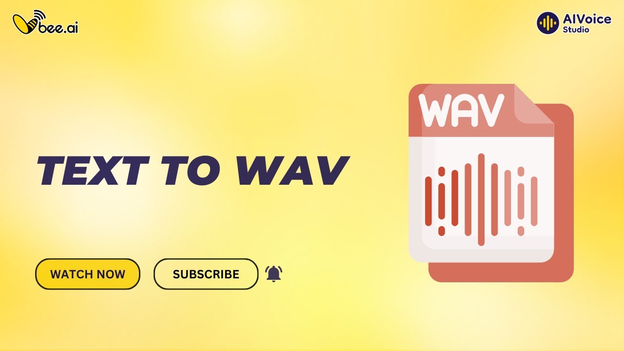 Text to Wav with Vbee AIVoice