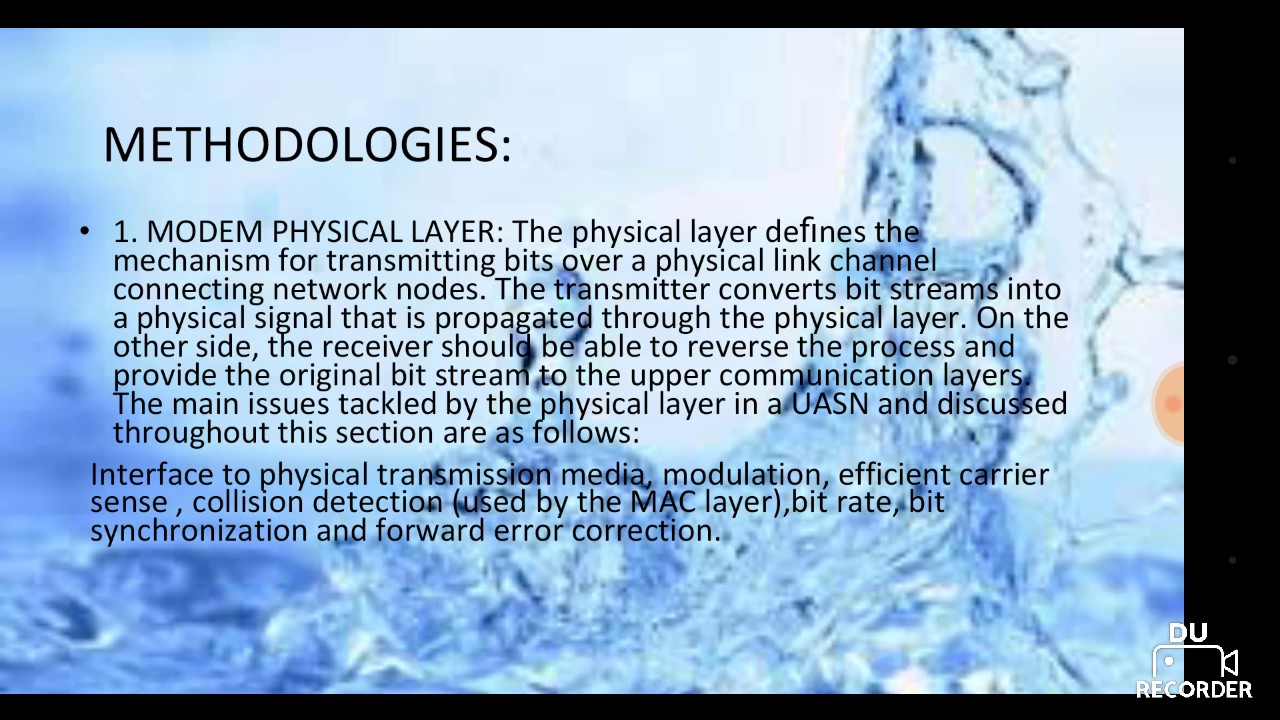 Underwater Acoustic Sensor and Networking