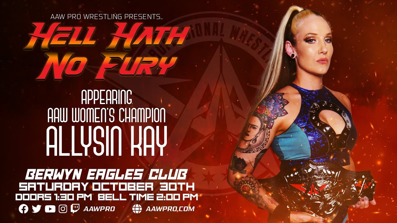 FULL MATCH - Allysin Kay vs. Nicole Savoy - AAW Women's Title Match - AAW Hell Hath No Fury 2021