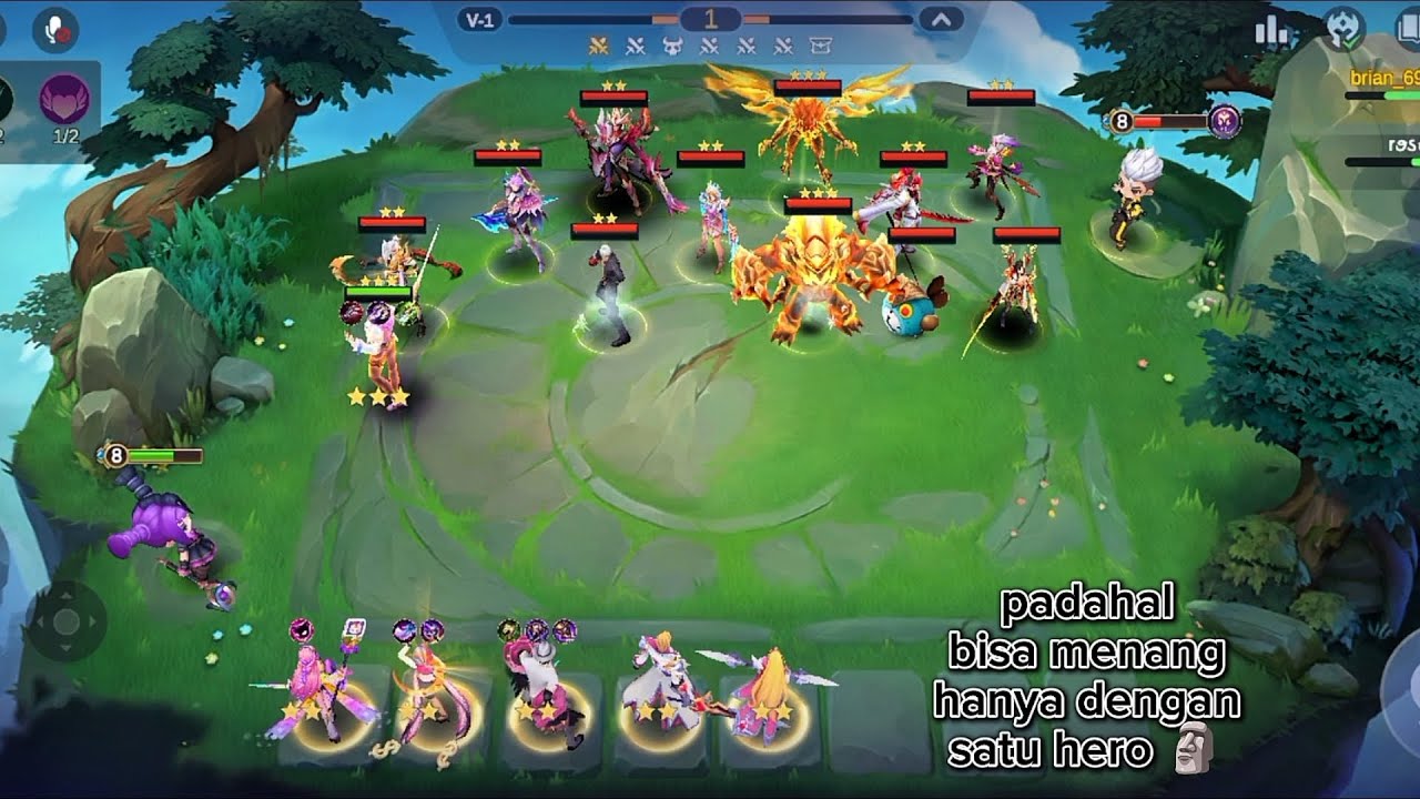 magic chess go go MCGG comander lylia hero lancelot solo vs squad pro player gameplay 