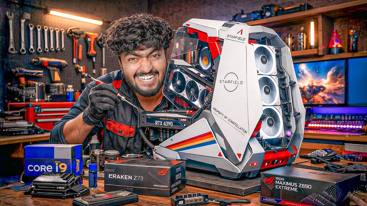 UNBOXING MY ₹4,00,000 CRAZIEST GAMING SETUP IRL!