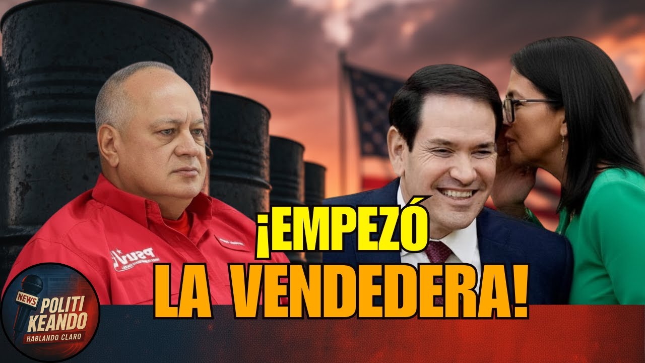 CONFIRMADO: DELCY TRAICIONA A DIOSDADO (Pacto con Trump)