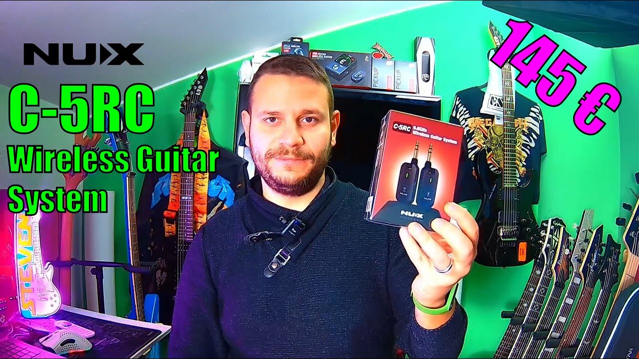 NUX C-5RC 5.8GHz Guitar Wireless System – Recensione completa | Latenza, suono e affidabilità