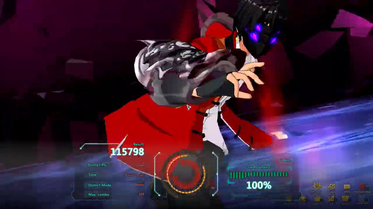 Jin Seipatsu AOV Manic solo take - 7:20 [] SoulWorker GF