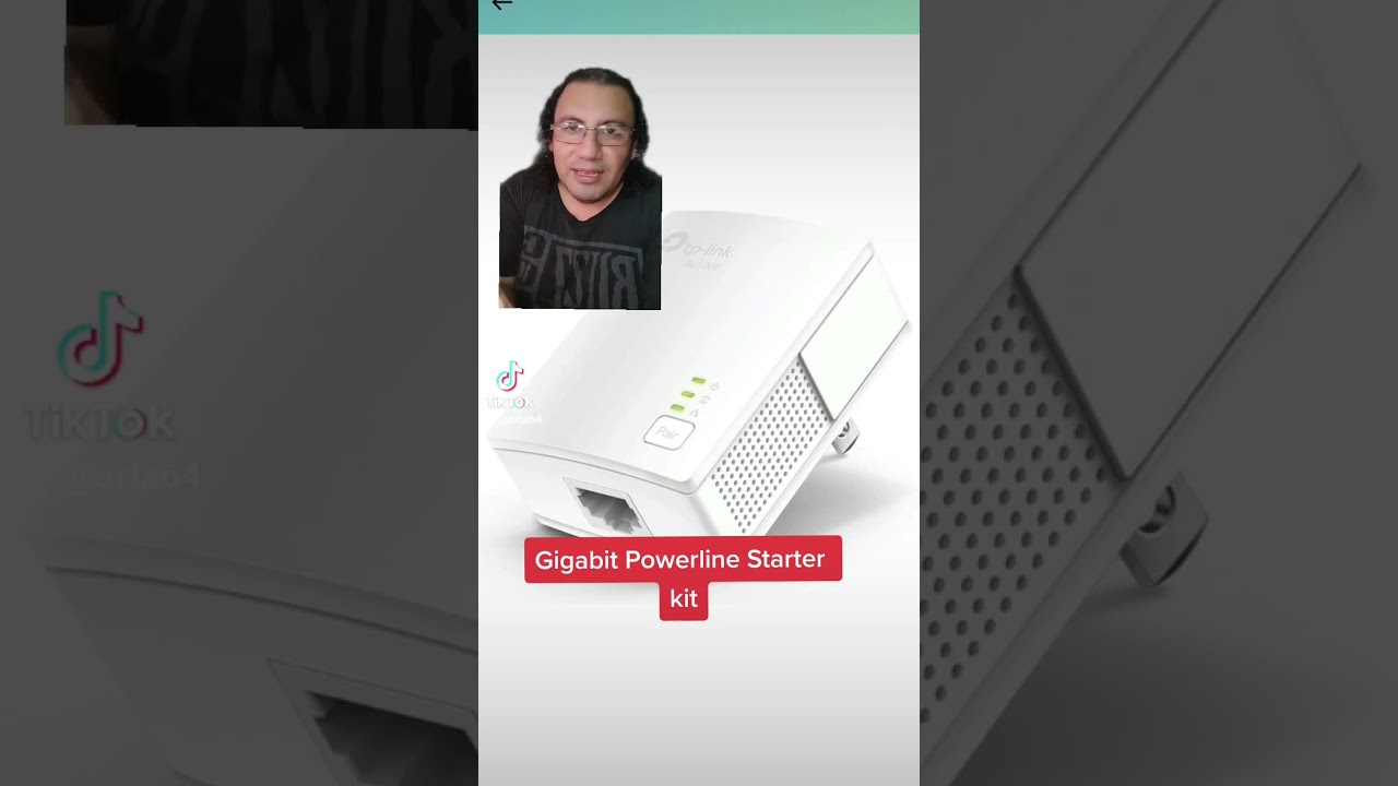 TP link Gigabit Powerline Starter kit TL-PA7017 KIT