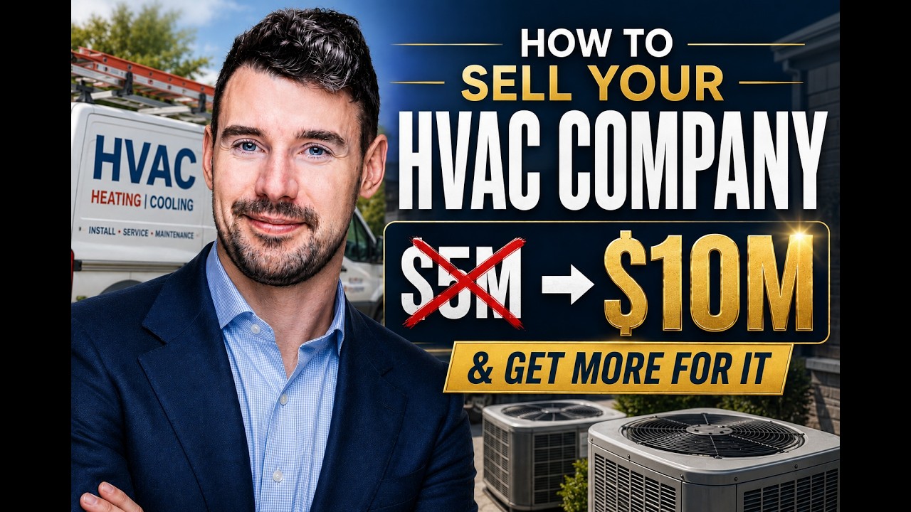 How To Sell Your HVAC Company In 2026 & Get More For It