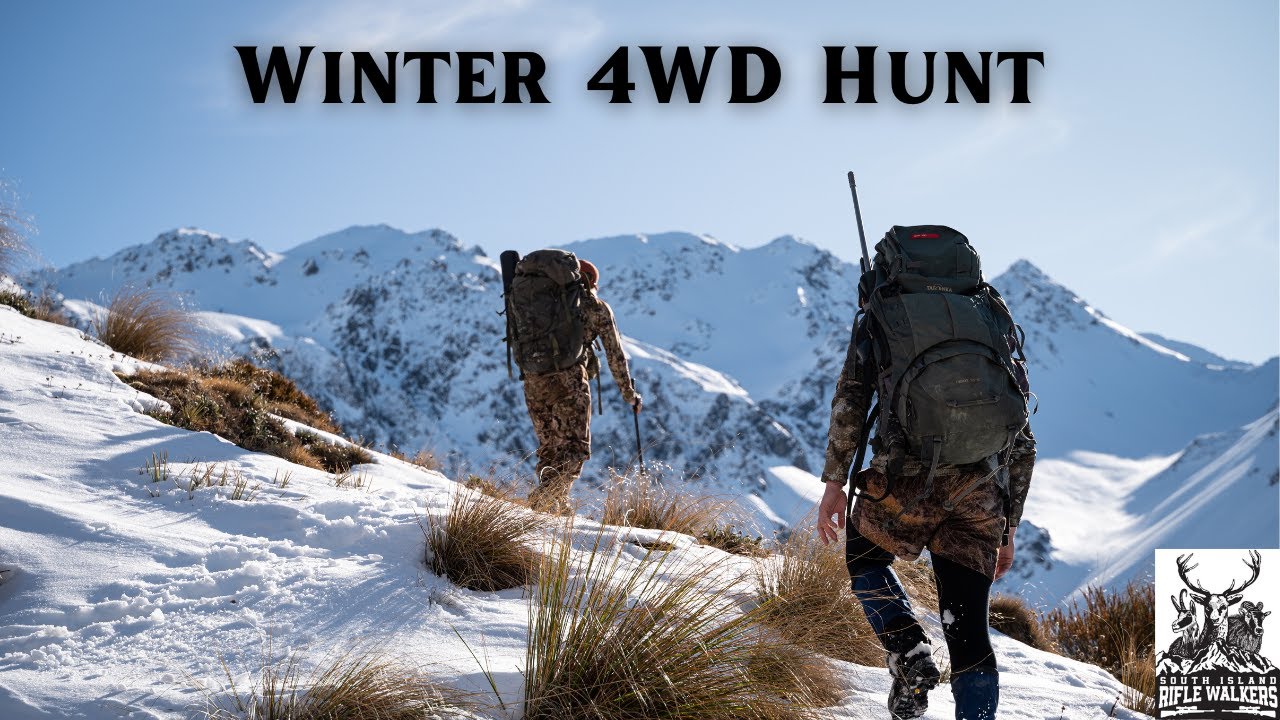 Охота на оленей и серн с полным приводом в середине зимы