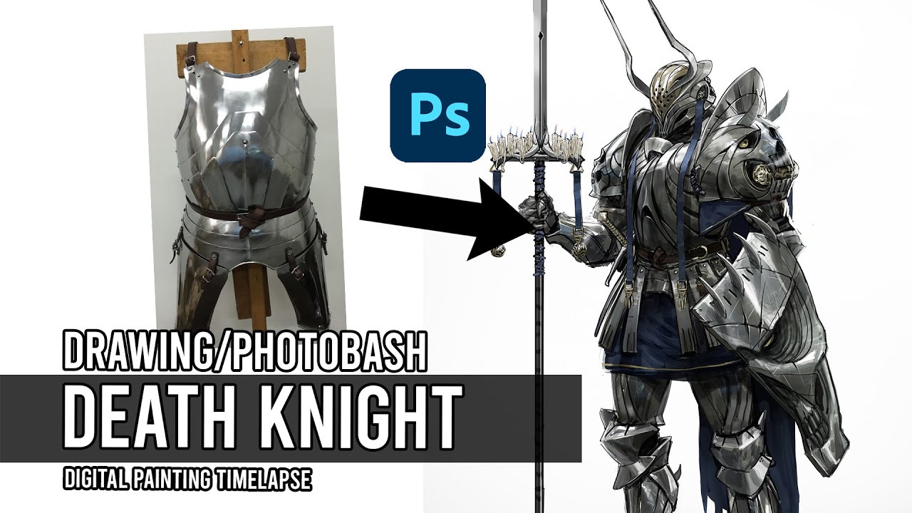 Death Knight - Digital Painting/Photobash