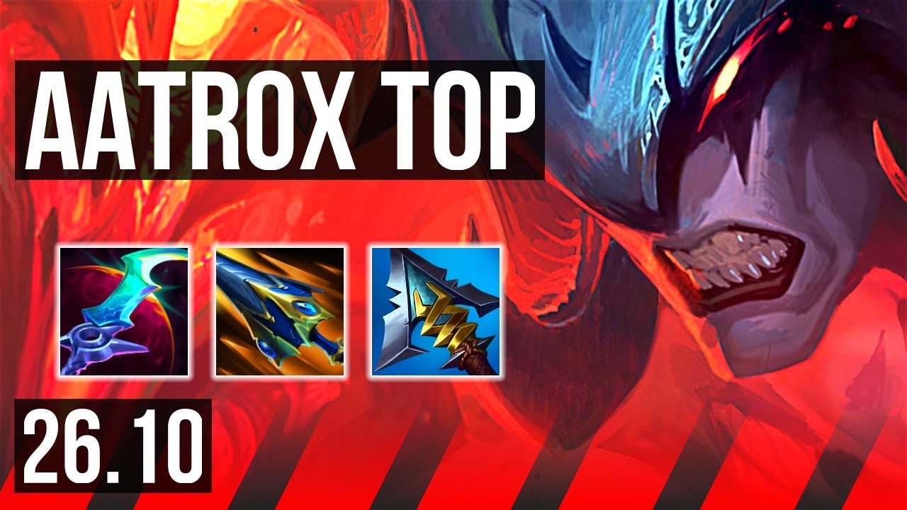 AATROX vs DARIUS (TOP) | Perfect KDA: 17/0/9, 50K damage | EUW Master | 26.10