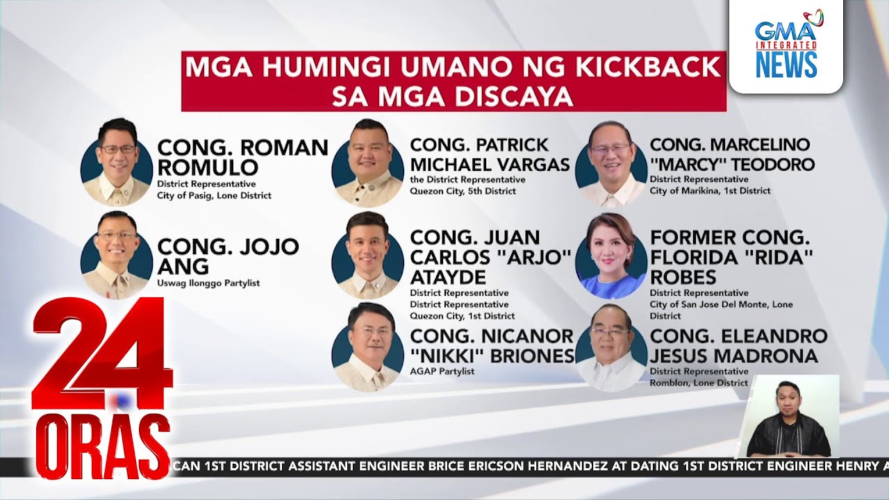 Kickbacks from projects? | 24 Oras