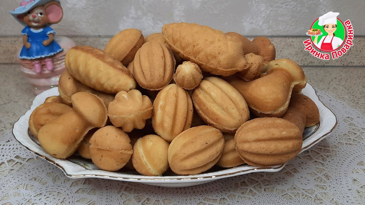 Печенье «Шишки и грибочки» в форме.