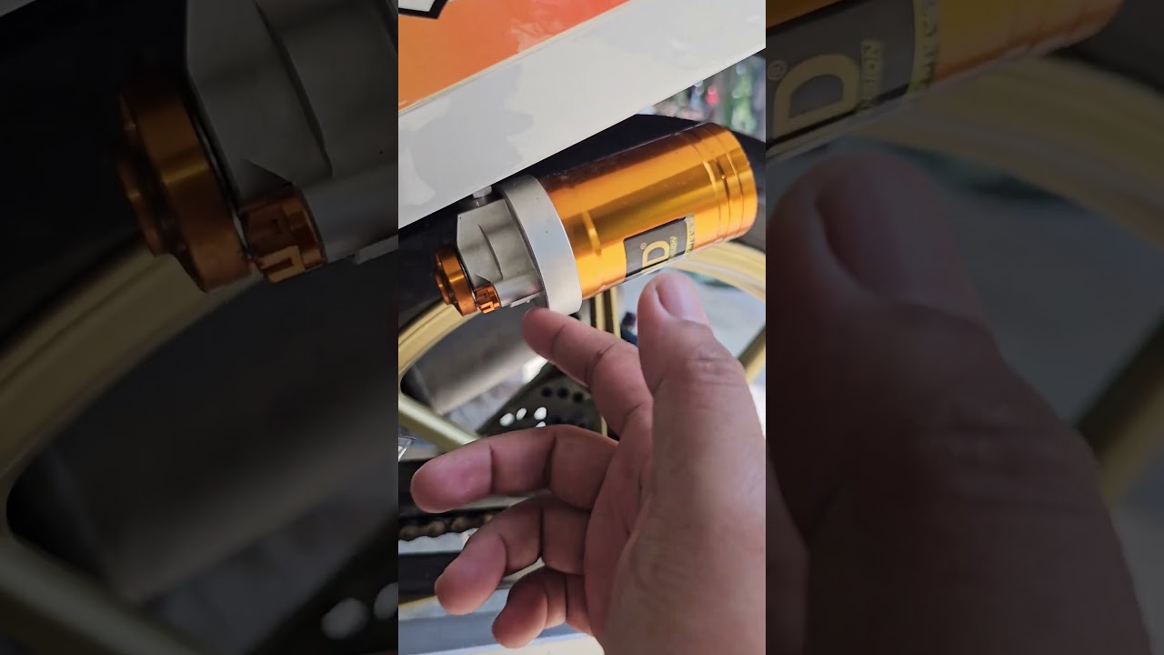 REDY KEMBALI BOS SOK BELAKANG SATRIA 2T DARI VND #twostroke #satria2tak #satriahiu #monoshockvnd