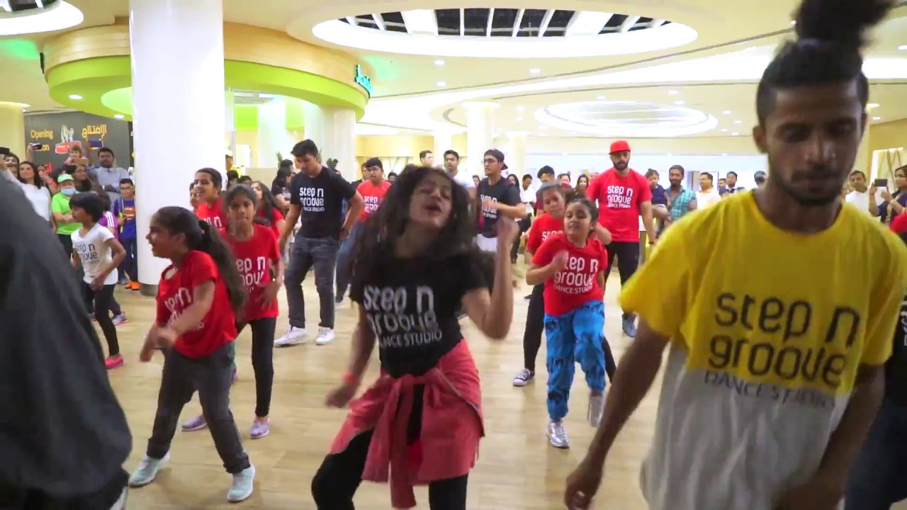 Flashmob at Dubai Festival City | Step N Groove Dance Studio