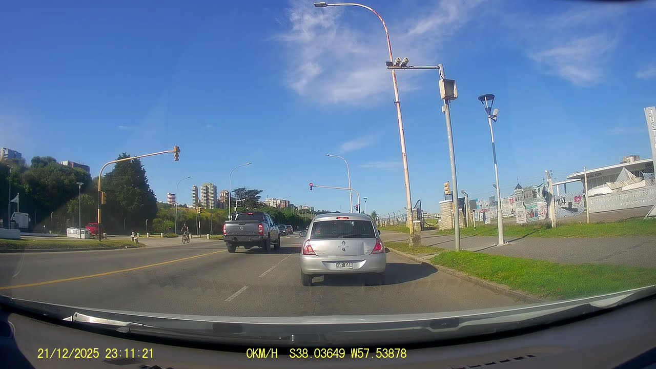 Paseo Costero Mar del Plata – Parte 03 (Dash Cam)