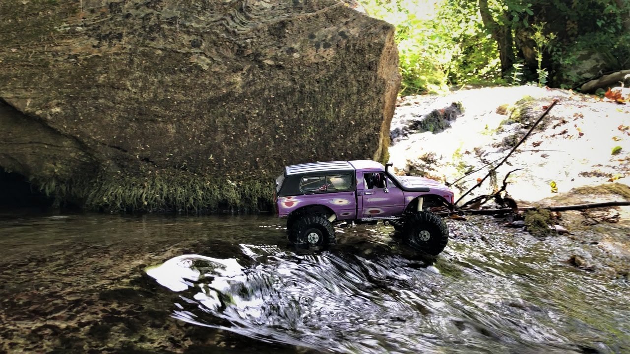 1/16 Scale RC Crawler : WPL C24-1 On A Lost Trail!