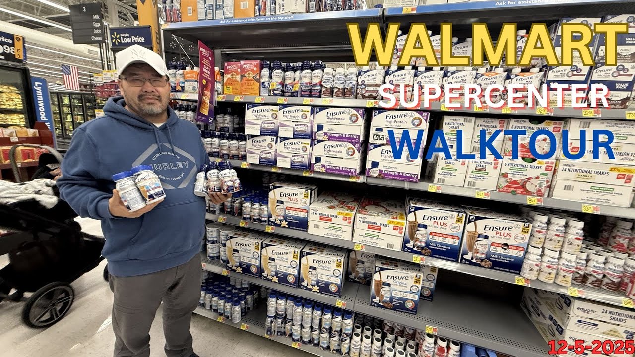 Explore The Ultimate Walmart Supercenter Shopping Adventure!