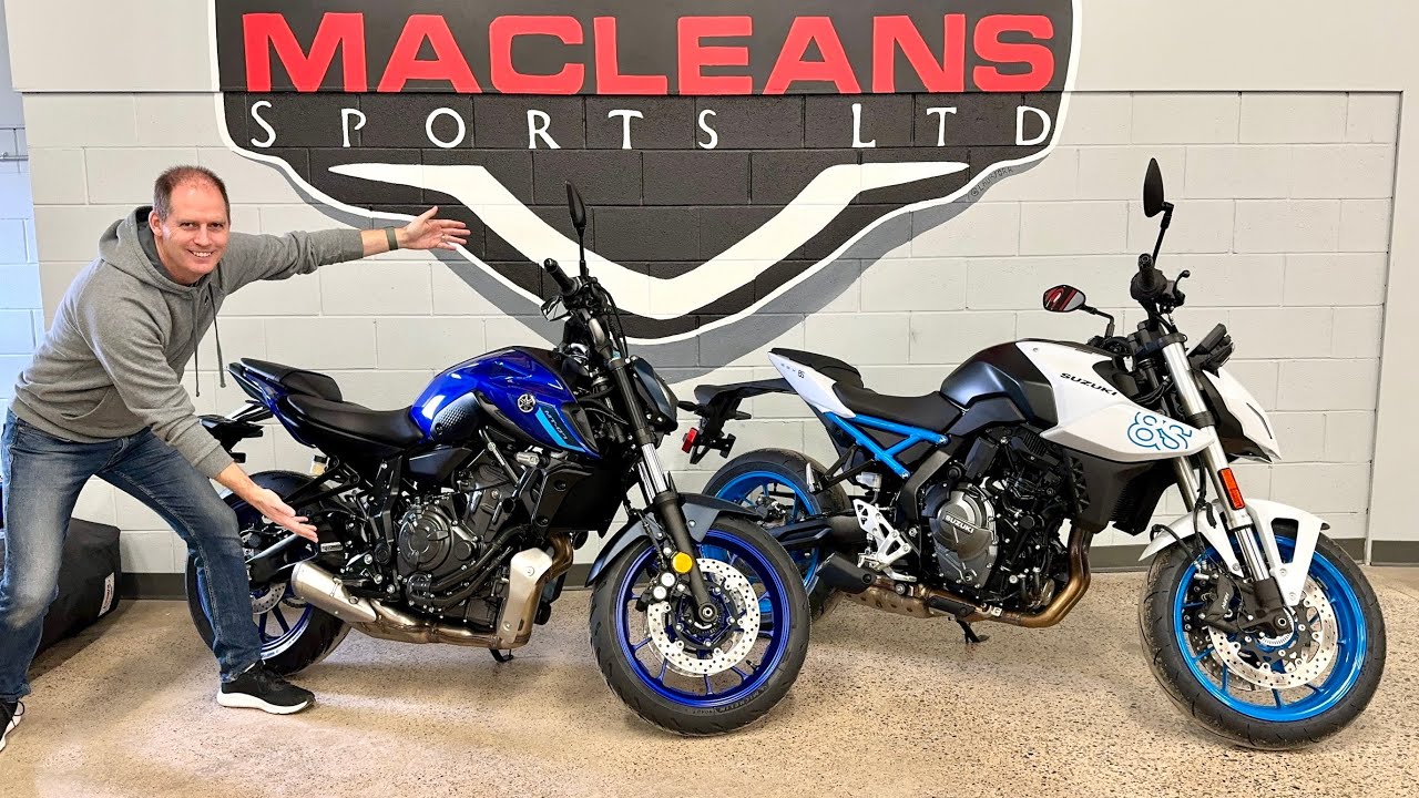 2024 Yamaha MT-07 vs. Suzuki GSX-8S: A Practical In Depth Comparison!