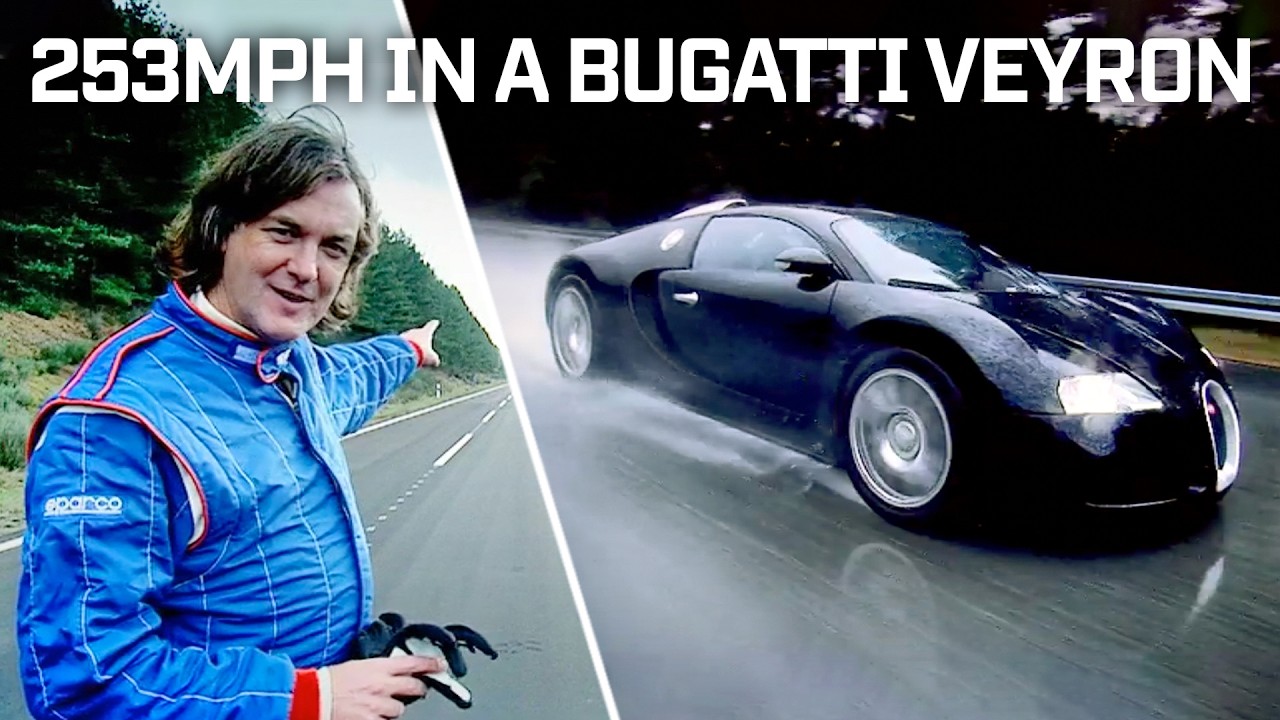 James May Attempts To Break The Bugatti Veyron's Top Speed | Top Gear Classic