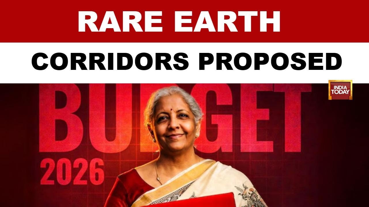 Nirmala Sitharaman Proposes Rare Earth Corridors in Four States | Union Budget | PM Modi | Budget