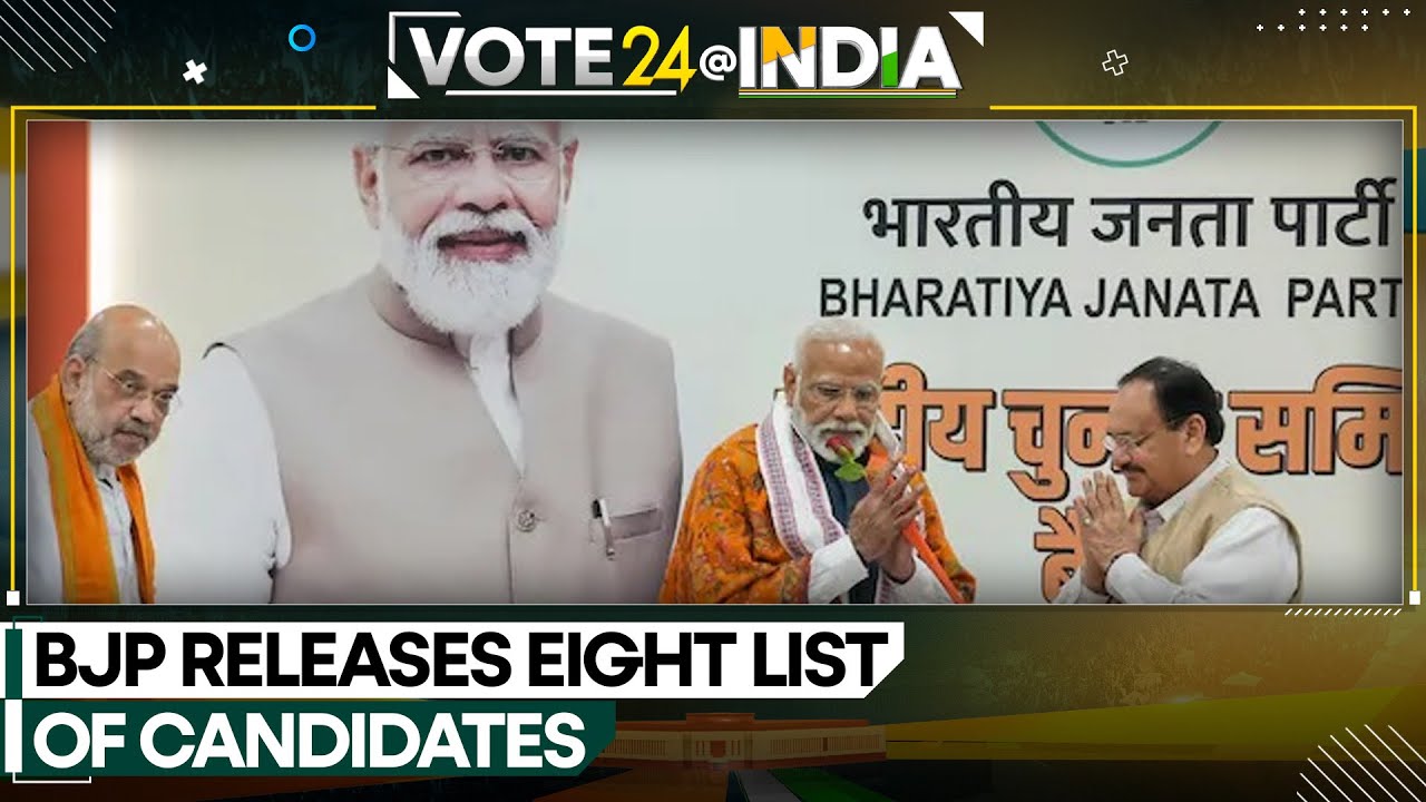 Indian elections 2024: BJP releases eighth list of candidates, names from Punjab, Odisha, WB | WION