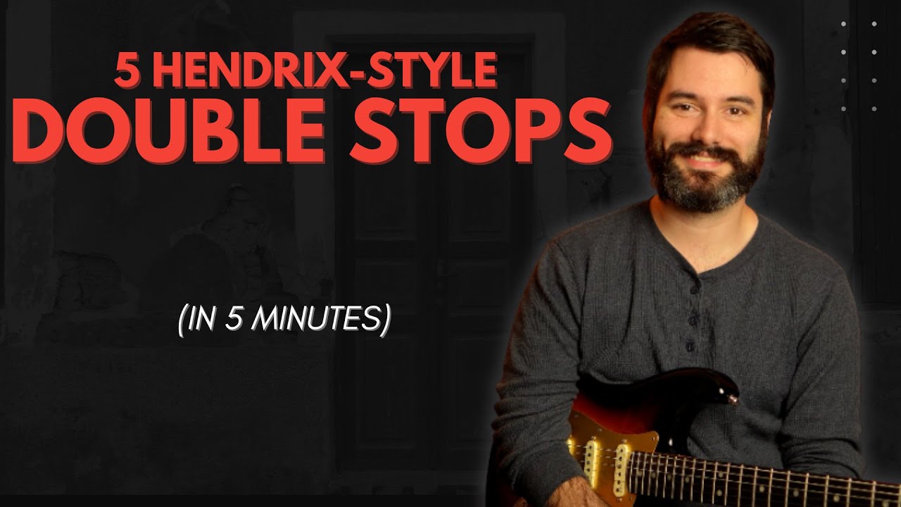 5 Hendrix Double Stop Moves in 5 Minutes (Instant “Hendrix” Vibe)
