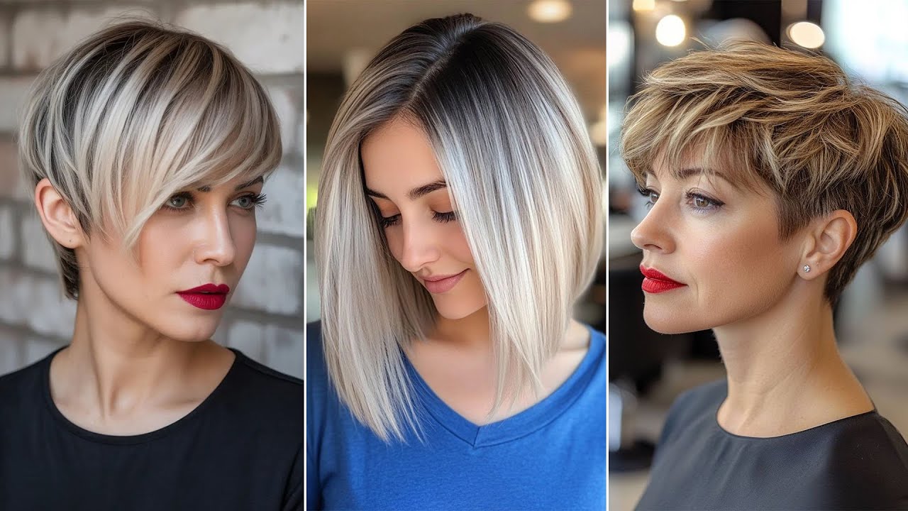 Gray To Glam  Pixie & Bob Cuts For Gray Hair 2026 Trends ✂️ Stunning Pixie Hair Colors For 2026