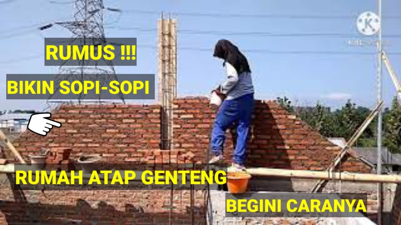 Cara membuat sopi - sopi rumah.