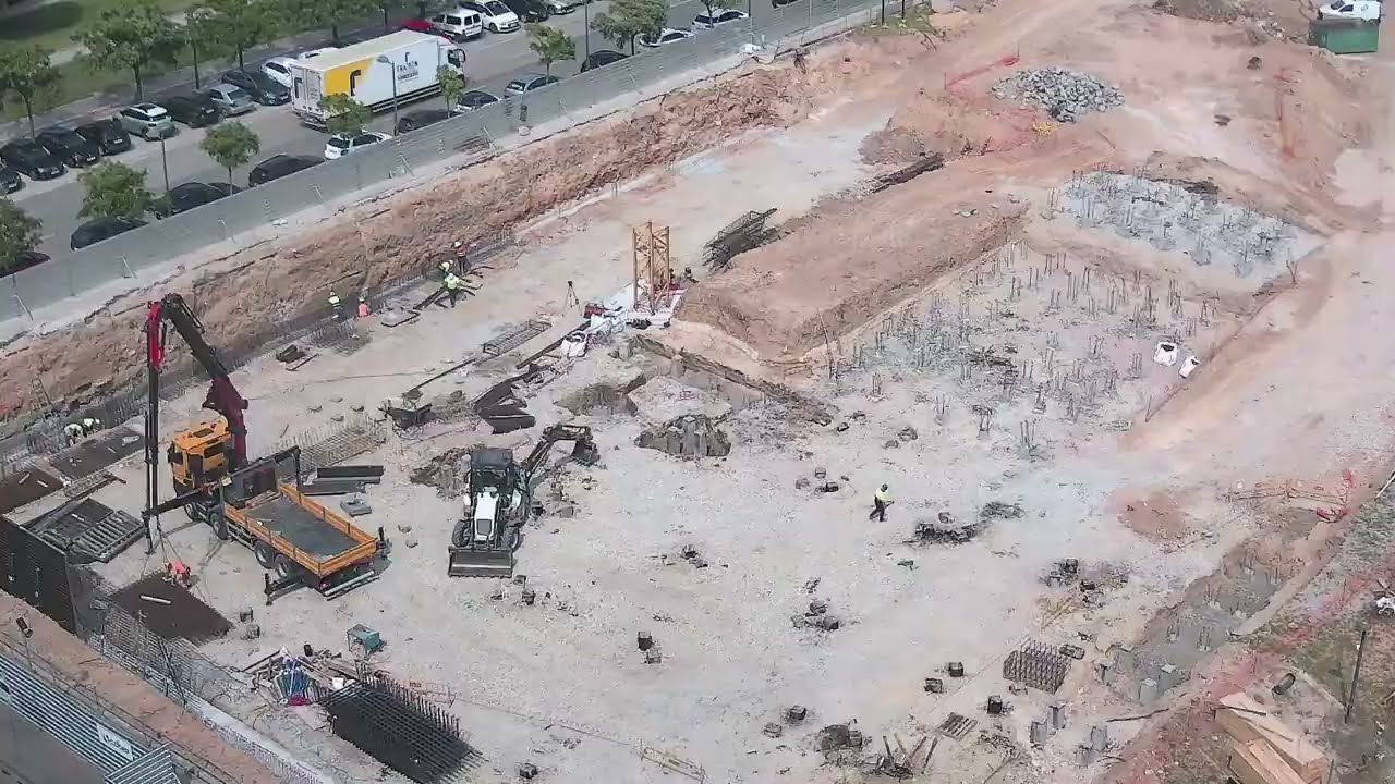 Construcción del nuevo centro de protonterapia del hospital La Fe de València.