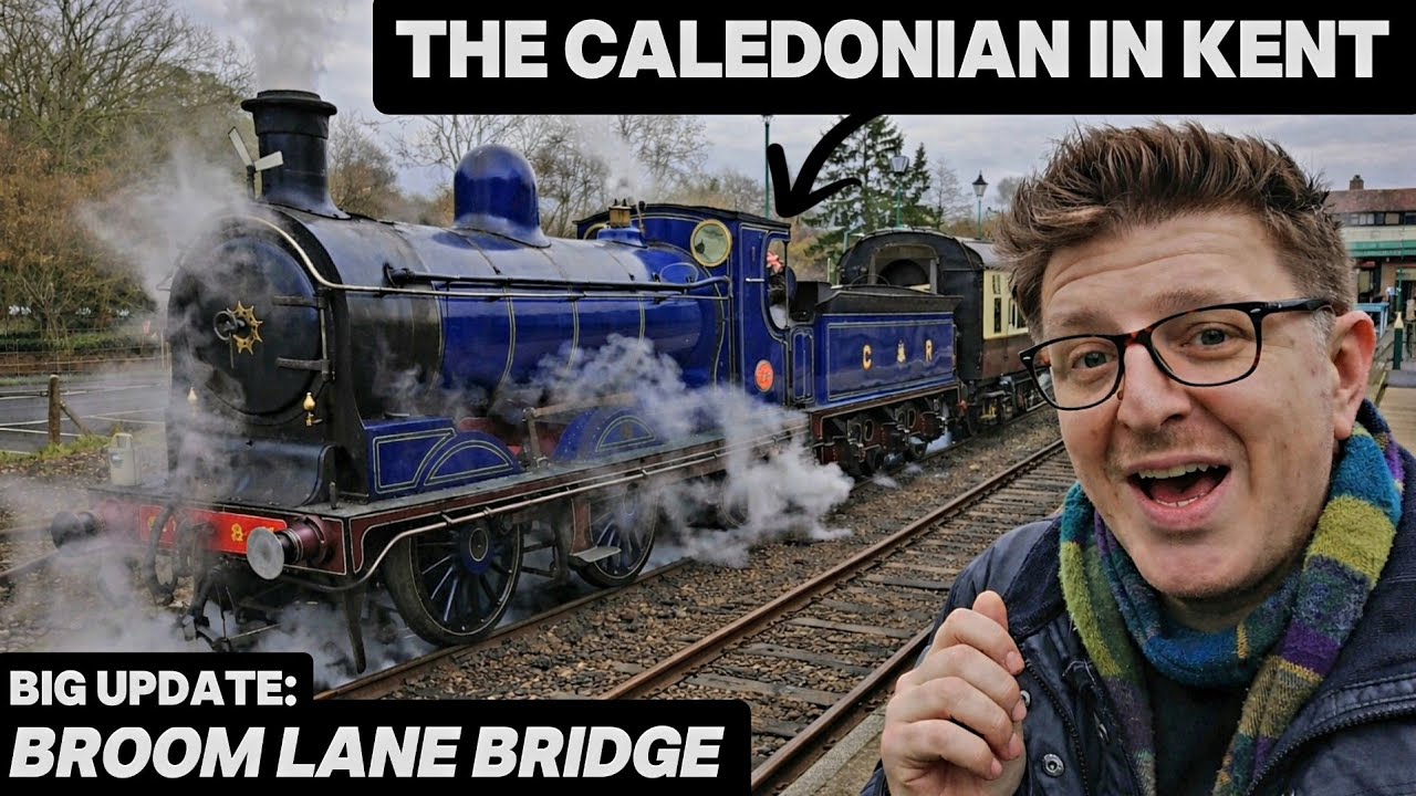 I Visited The Spa Valley Railway To See The Caledonian!