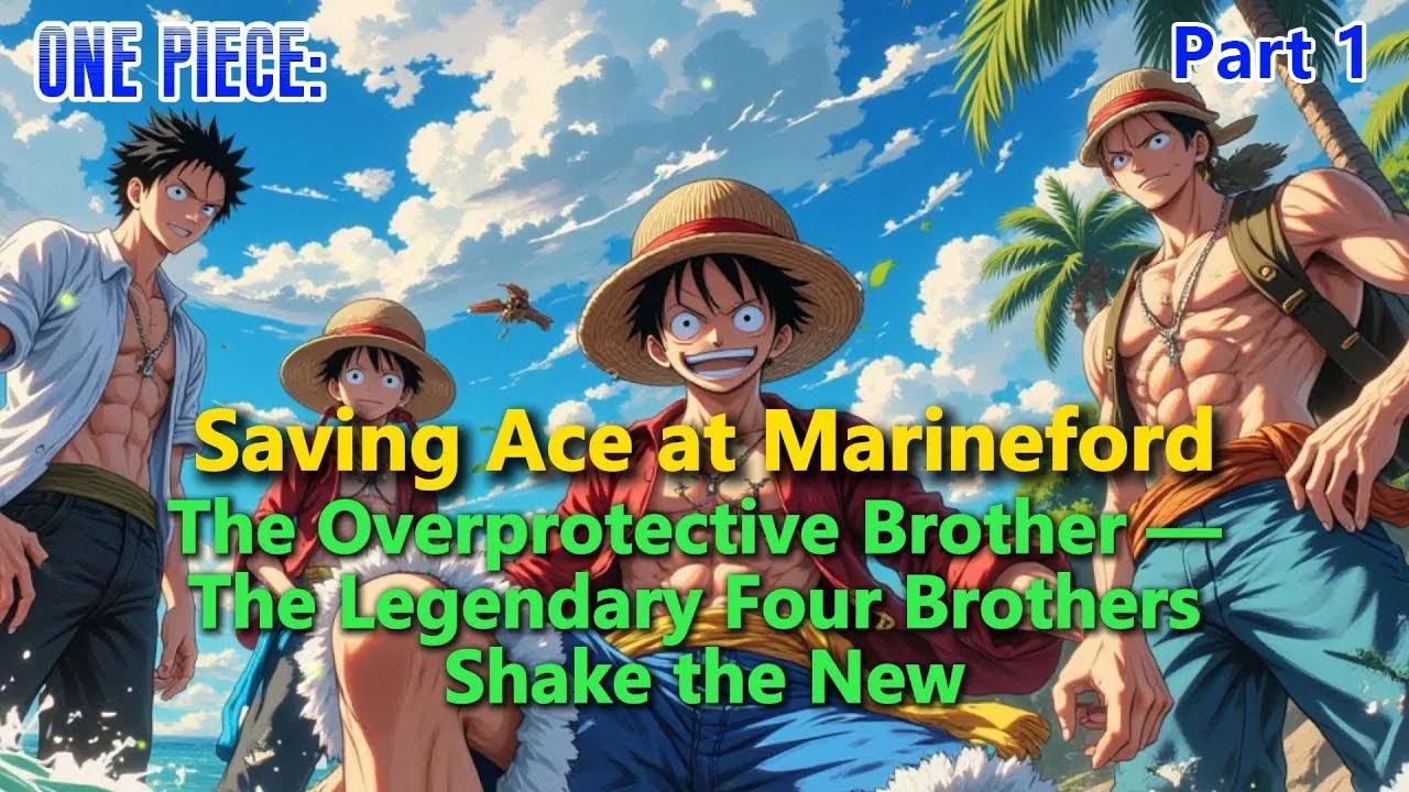 Part1: Saving Ace at Marineford — The Era of the Four Brothers Begins! 