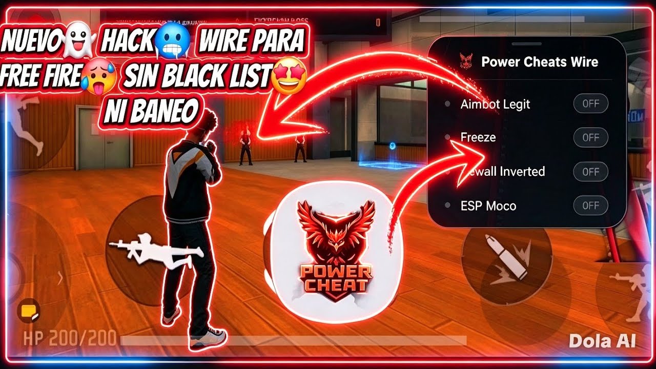 NUEVO👻 HACK🥶 WIRE PARA FREE FIRE🥵 SIN BLACK LIST🤩 NI BANEO