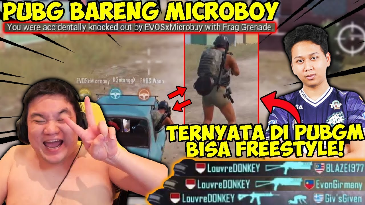 Main PUBG Sama MICROBOY! Bareng Pasangan WANN + LEA!! | PUBG Mobile Indonesia