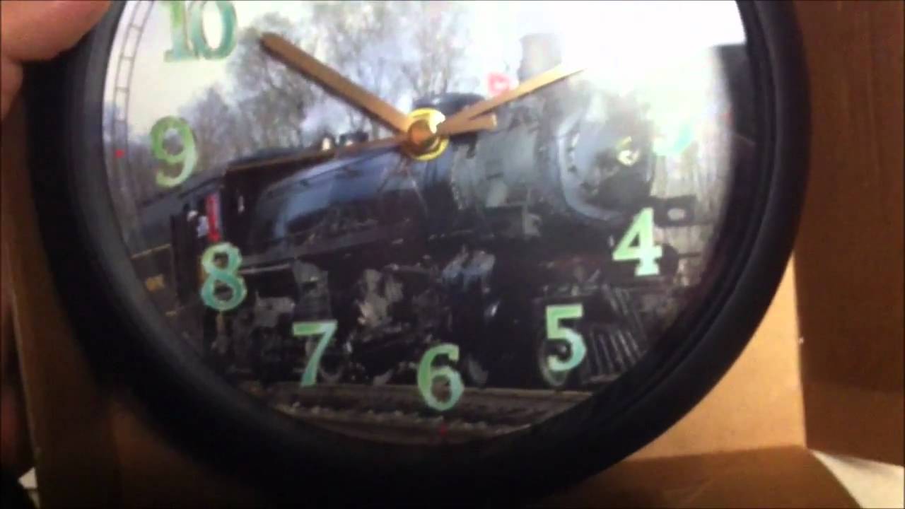 train clock