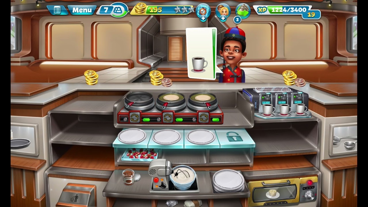 Kitchen Chaos! Reaching Level 13 👨‍🍳,Cooking Fever