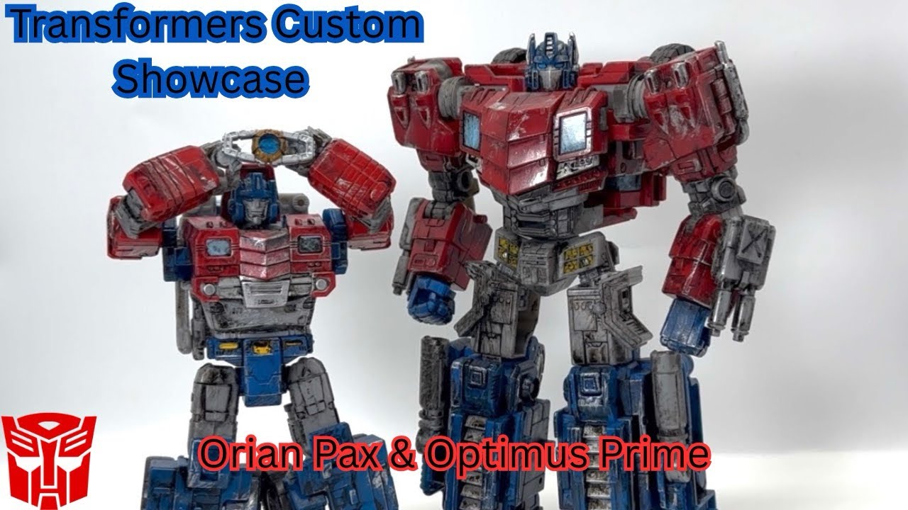 My Transformers legacies Universe Orion Pax/Optimus Prime showcase custom