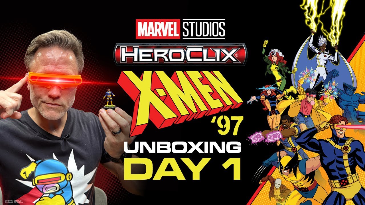 Marvel HeroClix: X-Men '97 Unboxing | Day 1