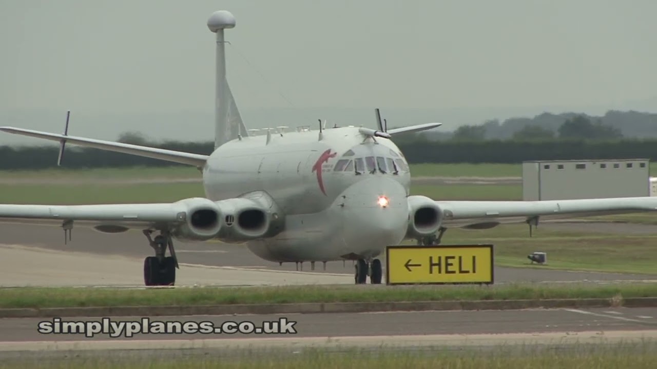 The 51 Sqn Nimrod retirement parade, RAF Waddington