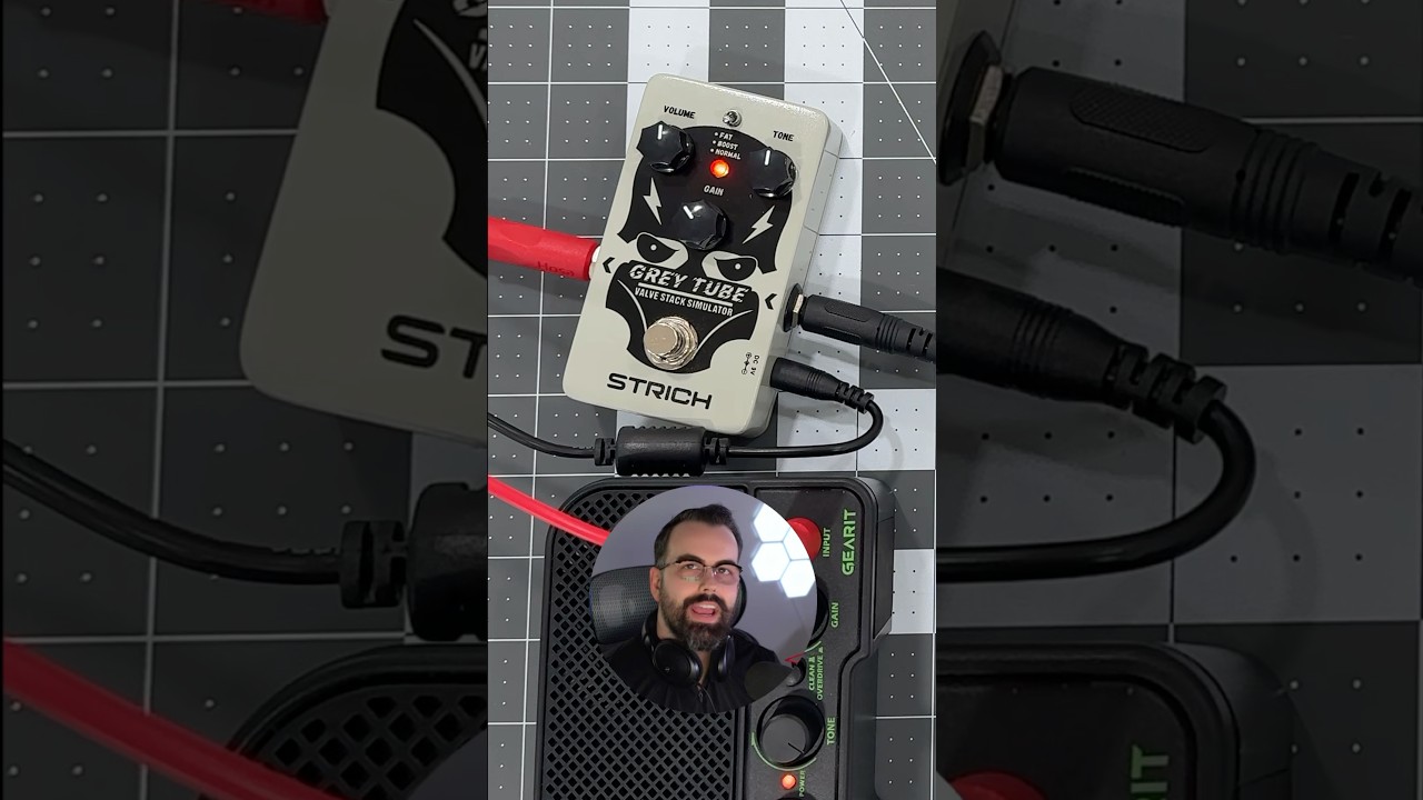 Strich Grey Tube Distortion Pedal Overview #guitar