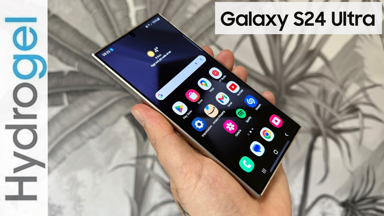 HYDROGEL The Best Screen Protector Samsung Galaxy S24 Ultra