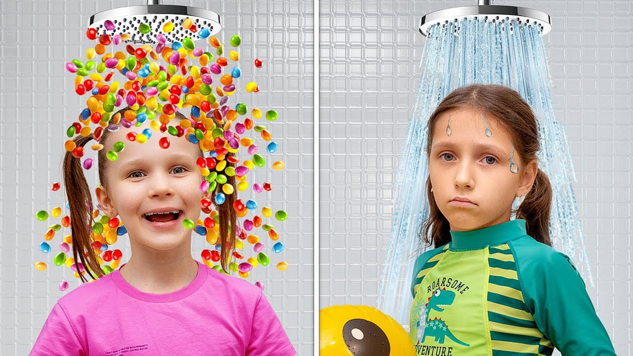 Волшебное радужное приключение в душе с Vania Mania Kids