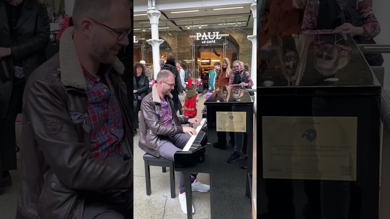 ⁠Red River Rock at St Pancras Station @StefanUlbricht
