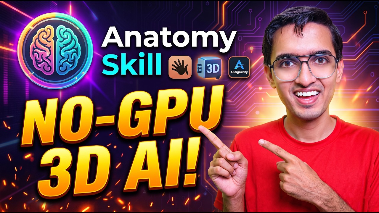 Anatomy Skill 1.1 стала еще лучше: превращаем AI-агентов в 3D-иллюстраторов!