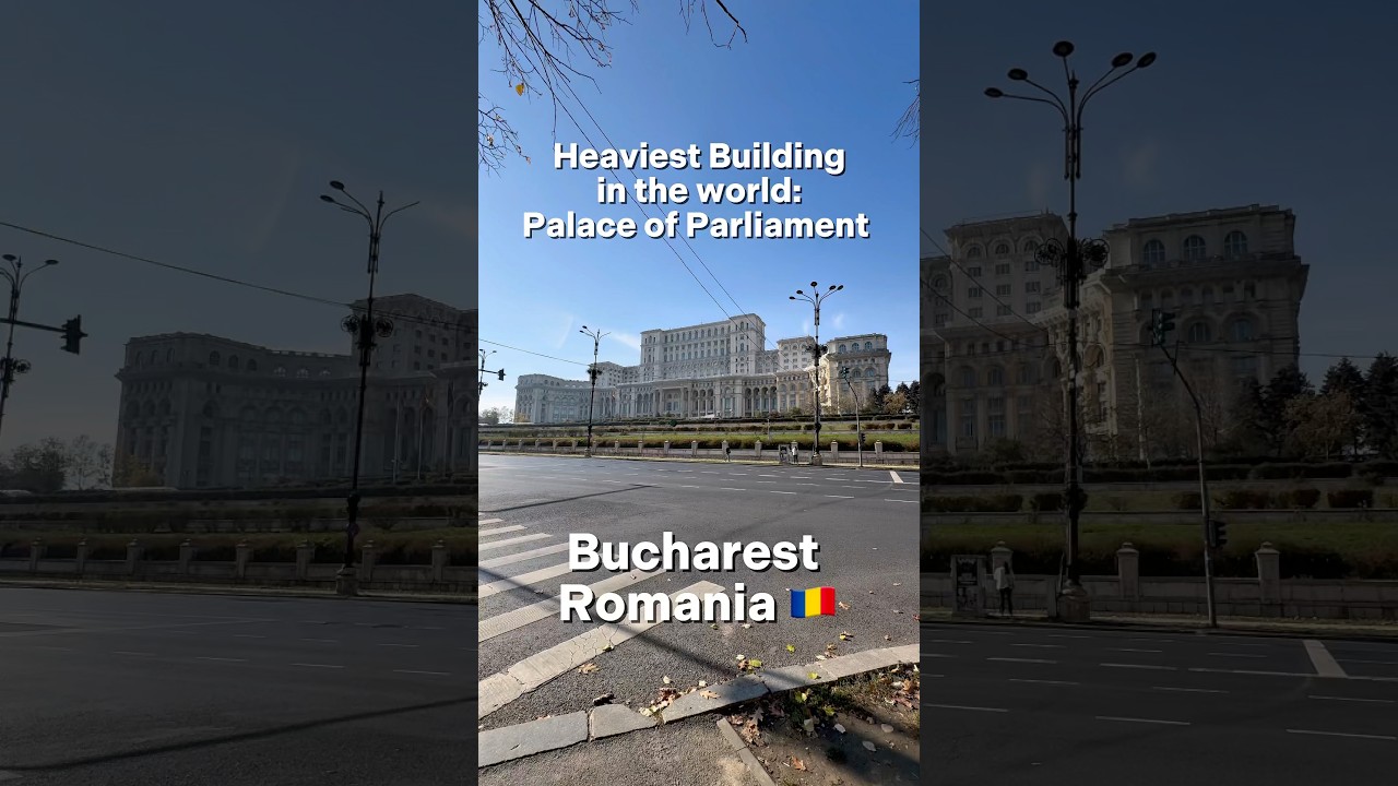 🇷🇴 Romania | Heaviest Building in the World - Bucharest&rsquo;s Palace of Parliament #urbex #fyp