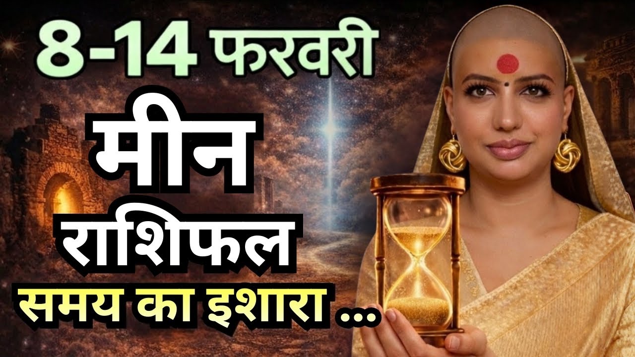मीन 8-14 फरवरी राशिफल 2026 | फरवरी राशिफल | मीन राशिफल | Meen rashifal | February rashifal