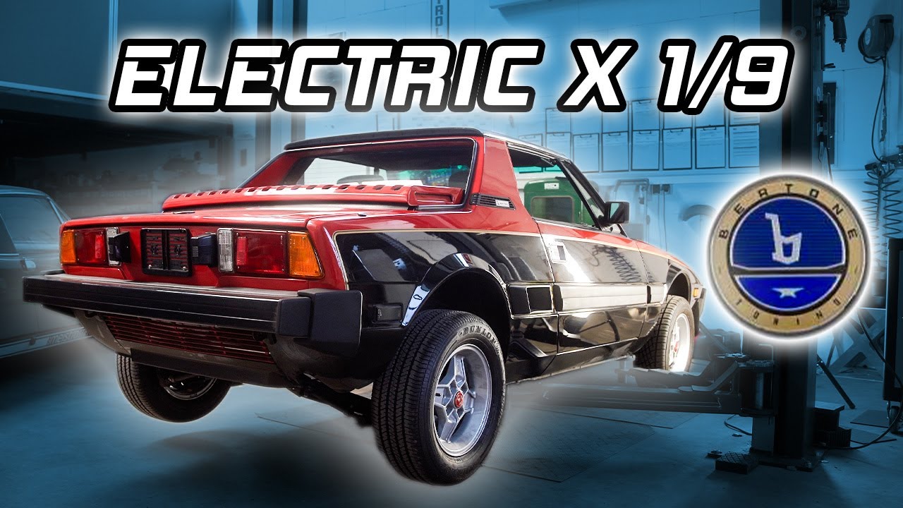 ELECTRIC X 1/9 | BERTONE ELEKTROUMBAU | ELEKTRO X 1/9 TEIL 1 | ESDI EV