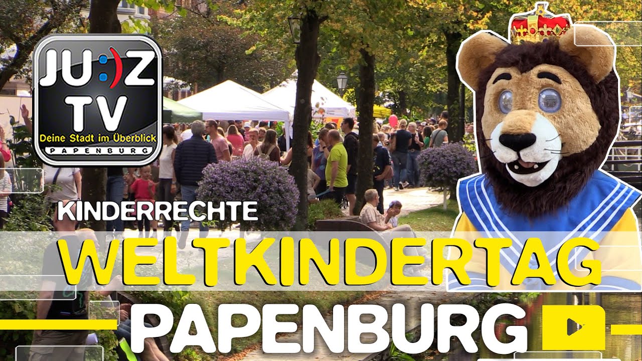 JUZ TV News   Der Weltkindertag 2025 in Papenburg
