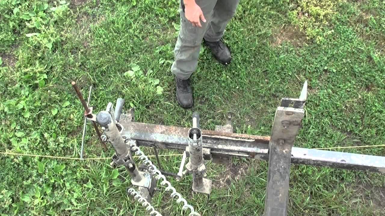Gomaco G3600 putting on stringline
