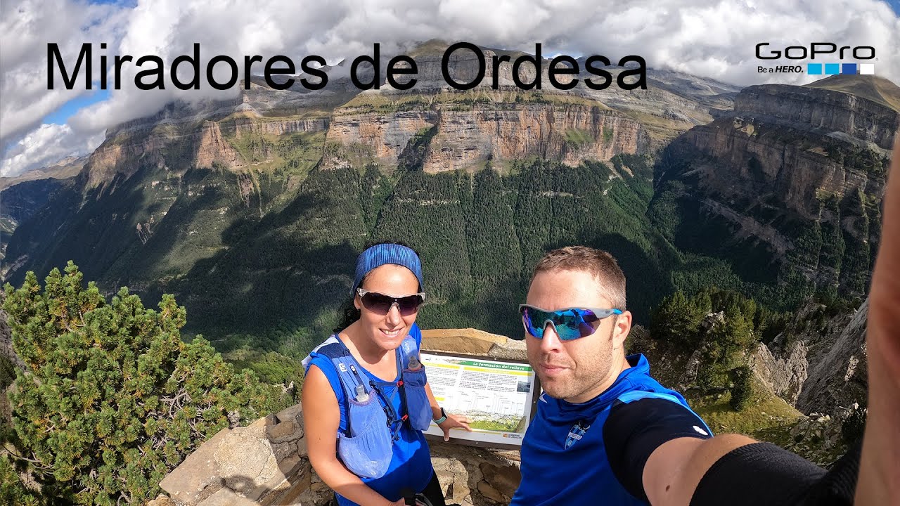 Miradores de Ordesa desde Torla. Pirineos
